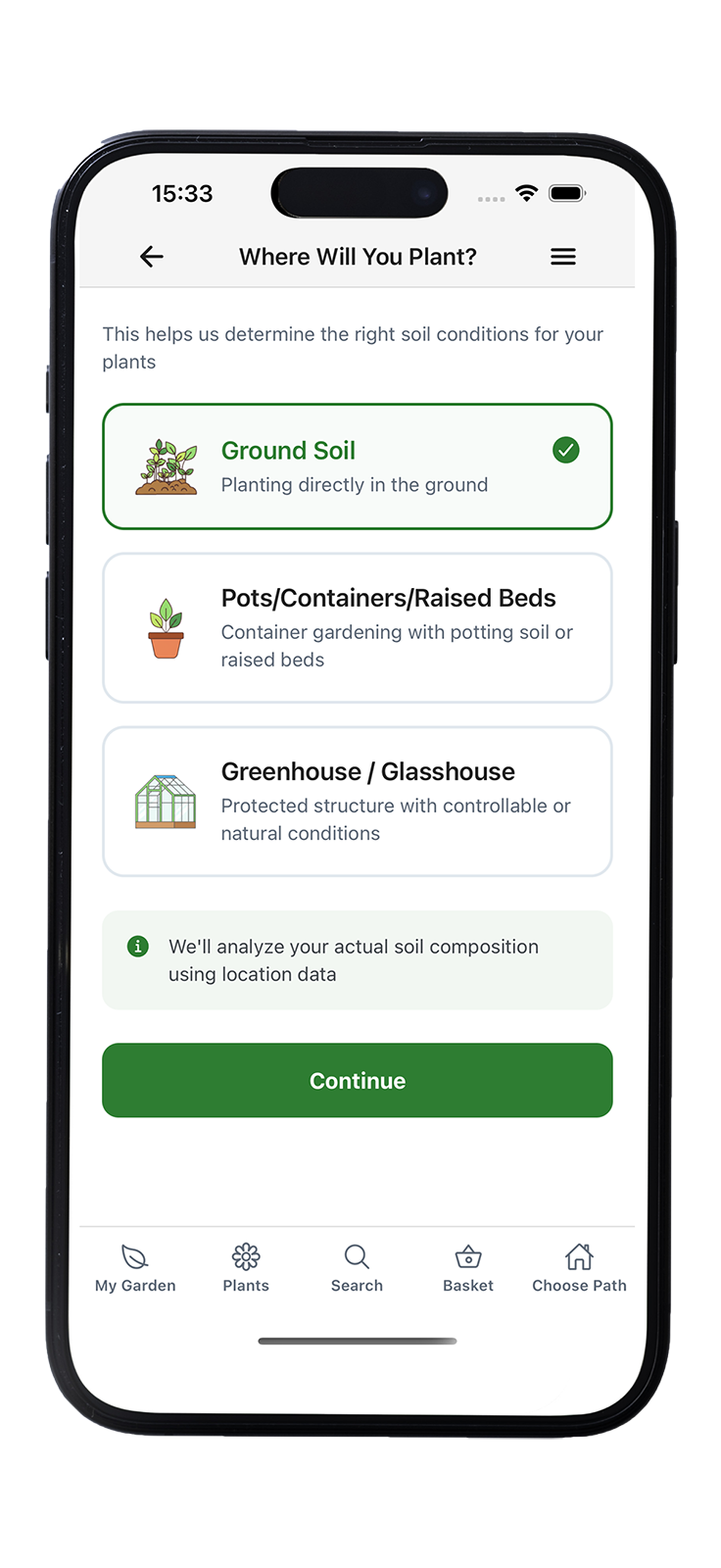 GardenPal indoor plant recommendations